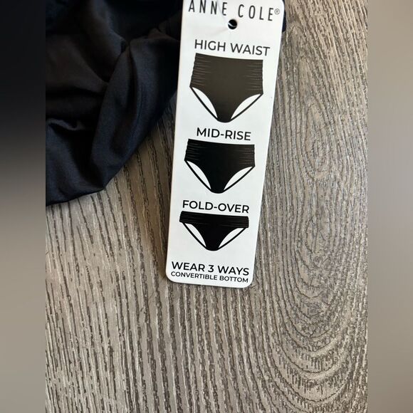 Anne Cole Black Swim Bottoms - Picture 5 of 6